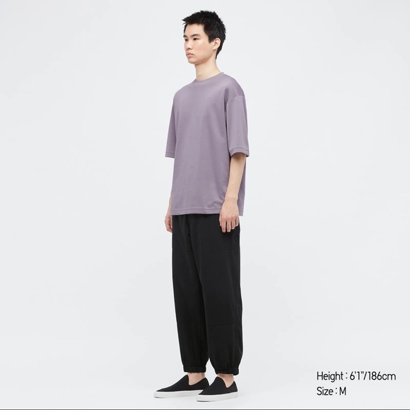 Uniqlo U Airism crew neck oversized t-shirt - Picture 5 of 13